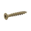 Grip-Rite Deck Screw, #8 x 1-1/4 in, Flat Head, Torx Drive LP114STTBK